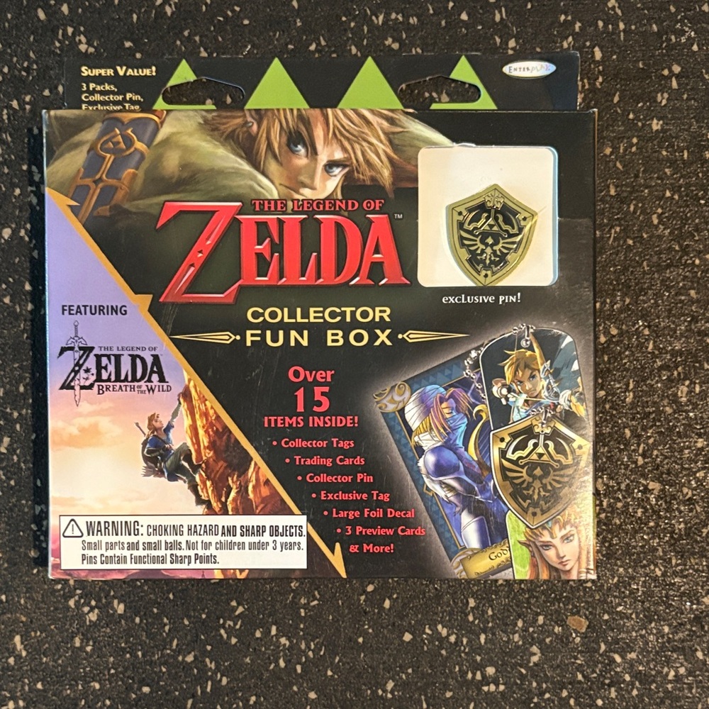 The Legend of Zelda Collector Fun Box - Black & Gold